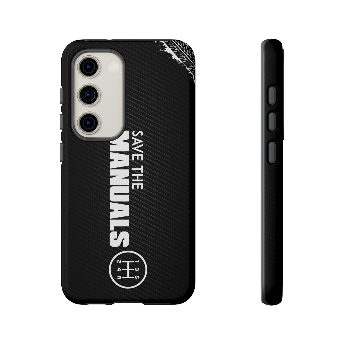 Save The Manuals Tough Phone Case | Manual Transmission Car Guy Gift