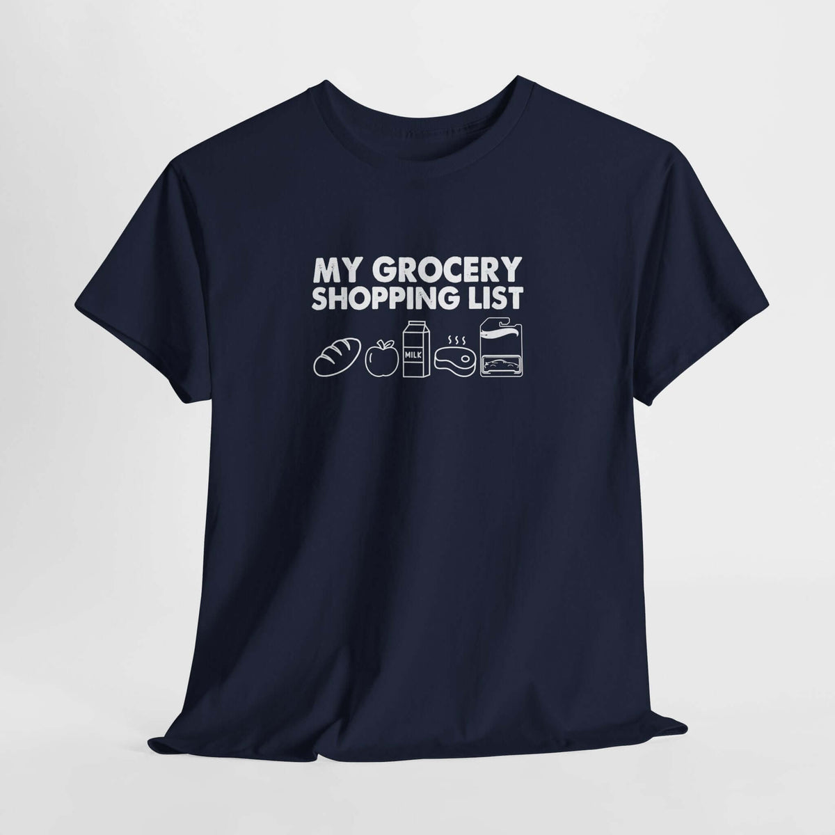 My Grocery Shopping List T-Shirt - Funny Diecast Collector Shirt