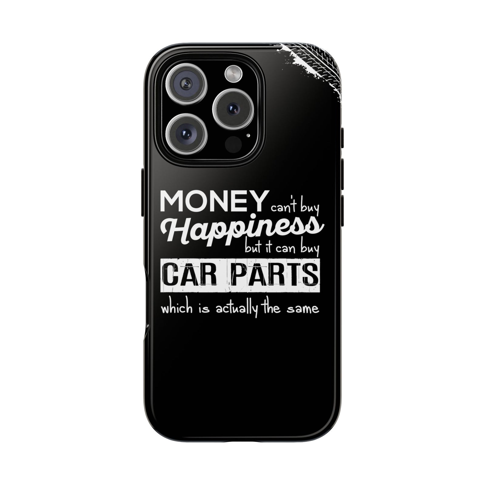 More Car Parts Equals Happiness Tough Phone Case | Car Enthusiast Gift
