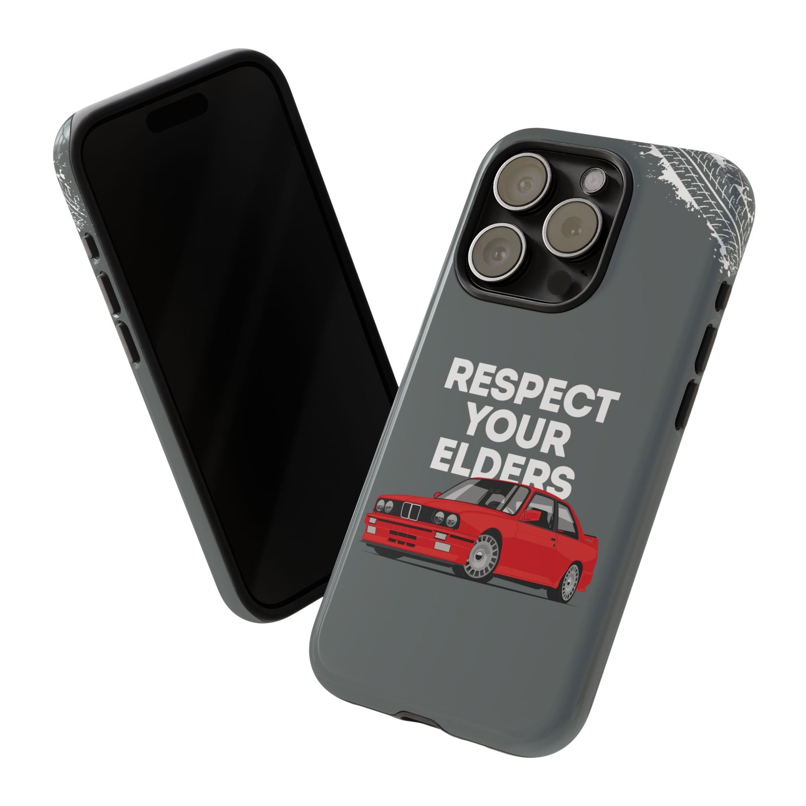 E30 M3 Respect Your Elders Tough Phone Case | Classic Car Guy Gift
