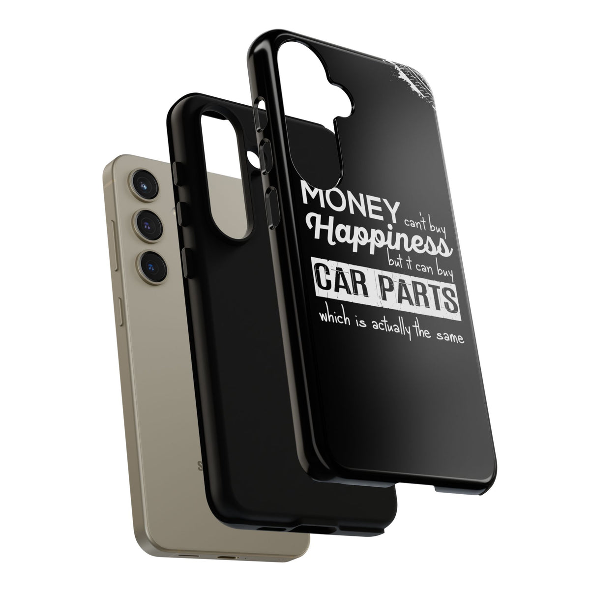 More Car Parts Equals Happiness Tough Phone Case | Car Enthusiast Gift