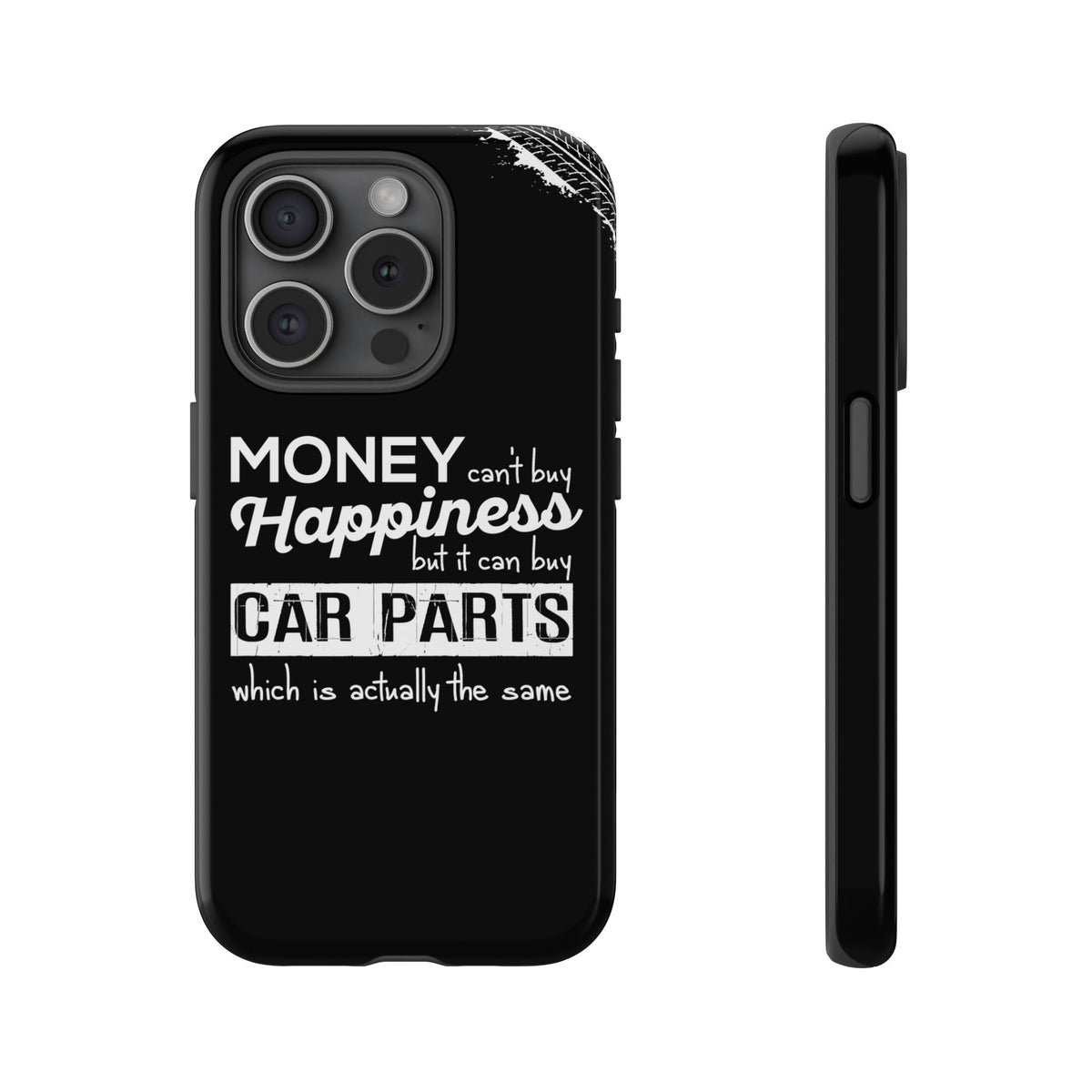 More Car Parts Equals Happiness Tough Phone Case | Car Enthusiast Gift