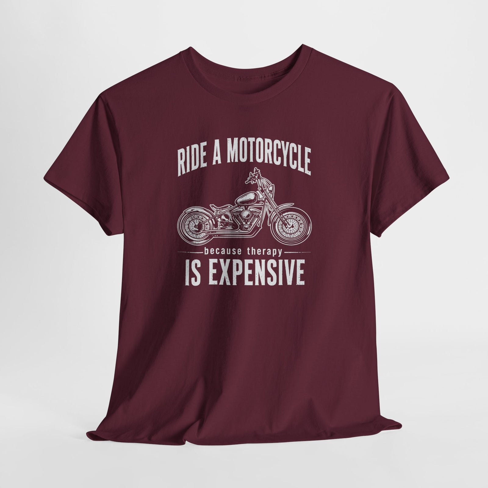 Cruiser motorcycle t-shirt design close-up