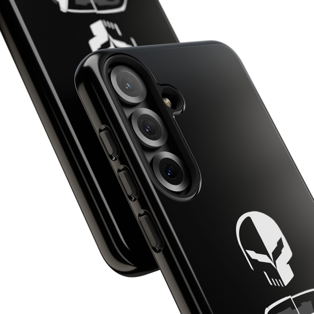 Corvette Punisher Skull Tough Phone Case | Muscle Car Guy Gift