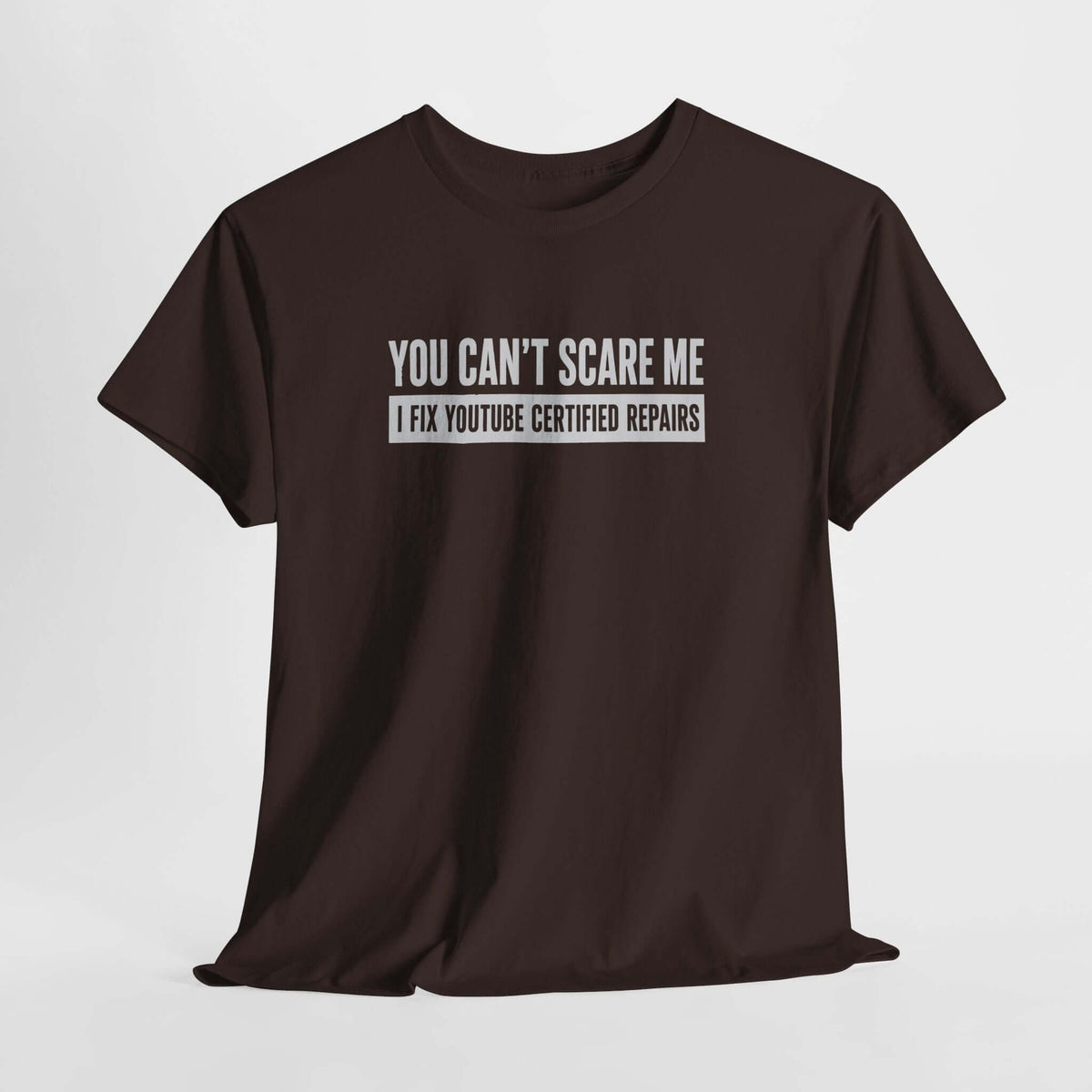 Funny handyman t-shirt styled photo
