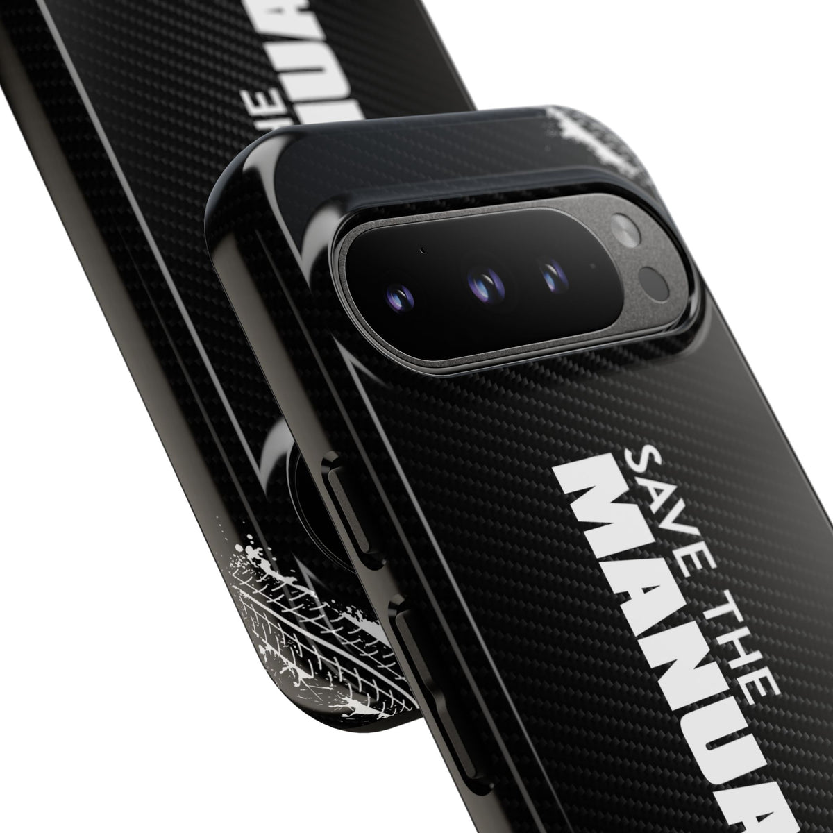 Save The Manuals Tough Phone Case | Manual Transmission Car Guy Gift