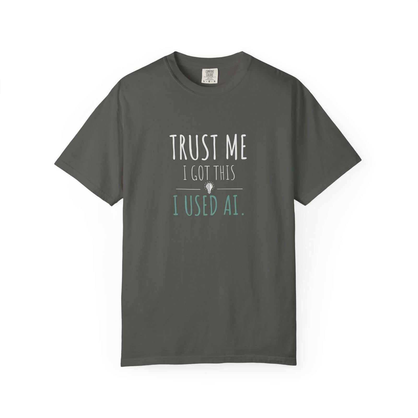 Trust Me I Got This t-shirt back view | Funny coder humor tee | 365CarMods