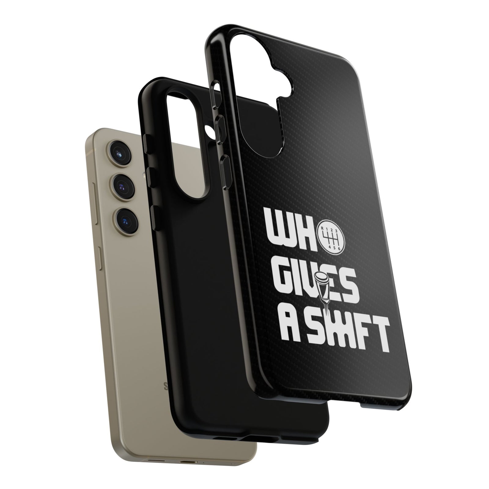Who Gives a Shift Car Tough Phone Case | Funny Car Guy Gift