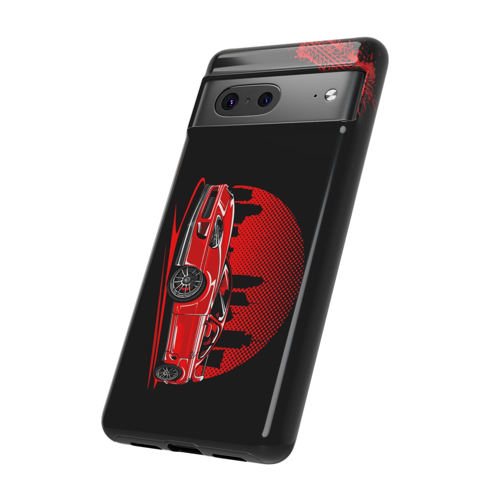 MKIV A80 Supra 2JZ Red City Tough Phone Case | JDM Car Guy Gift