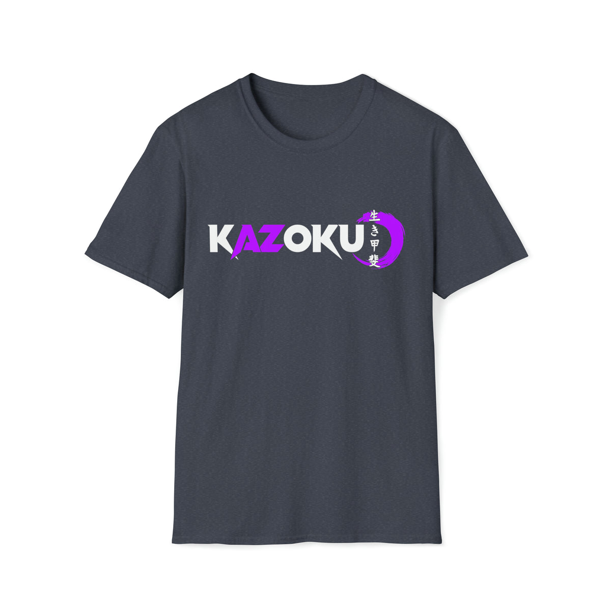 KAZOKU Shirt Purple - Design 1