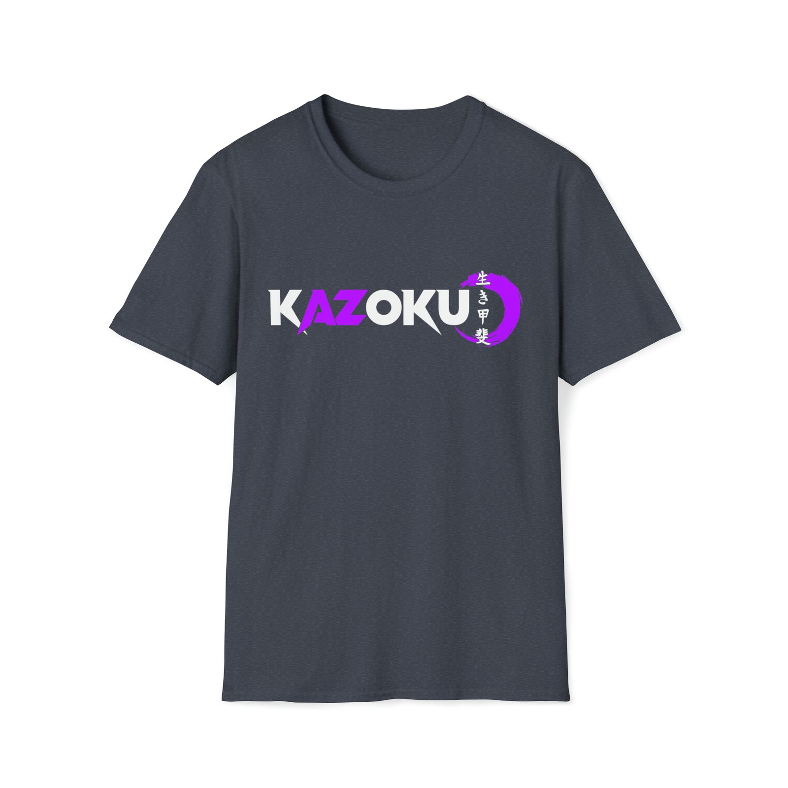 KAZOKU Shirt Purple - Design 1