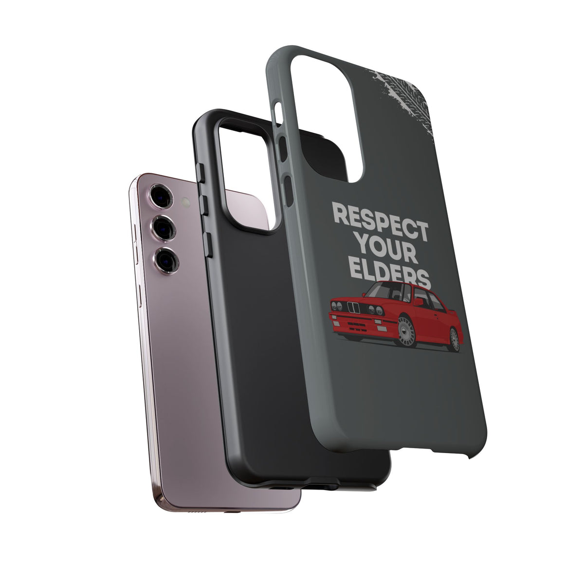 E30 M3 Respect Your Elders Tough Phone Case | Classic Car Guy Gift
