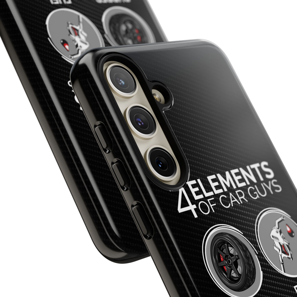 The 4 Elements of Car Guys Tough Phone Case | Funny Car Lover Gift