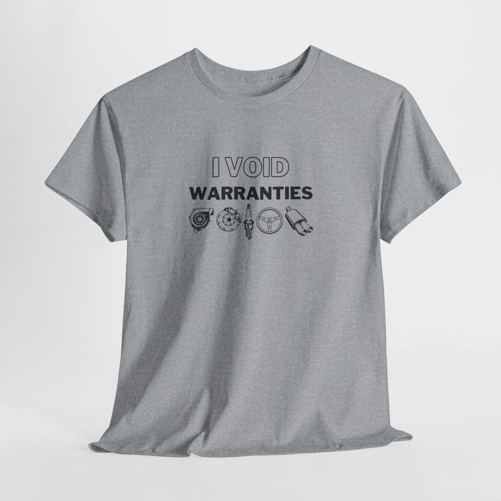 I Void Warranties T-Shirt - Funny Mechanic Car Guy Shirt