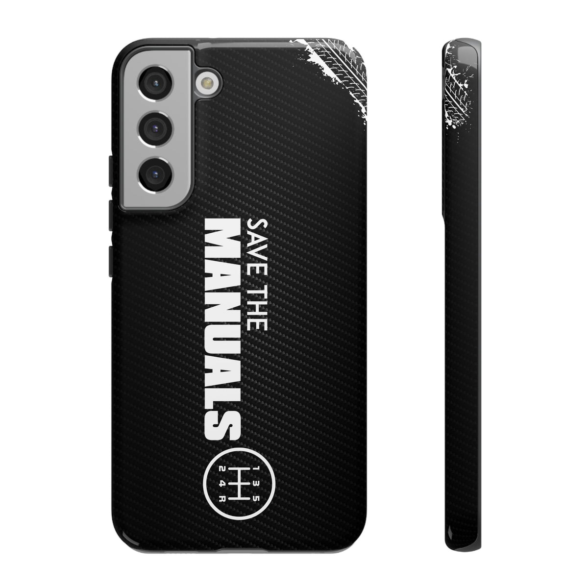 Save The Manuals Tough Phone Case | Manual Transmission Car Guy Gift