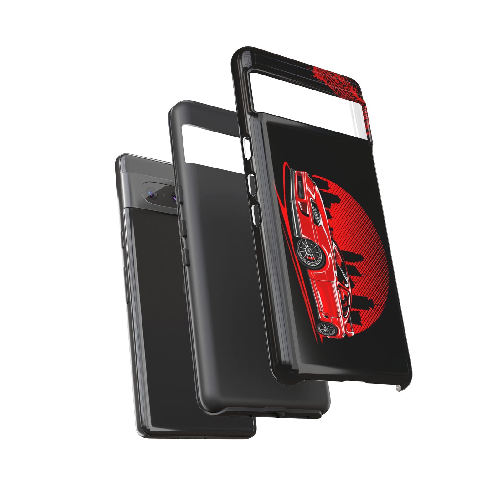MKIV A80 Supra 2JZ Red City Tough Phone Case | JDM Car Guy Gift