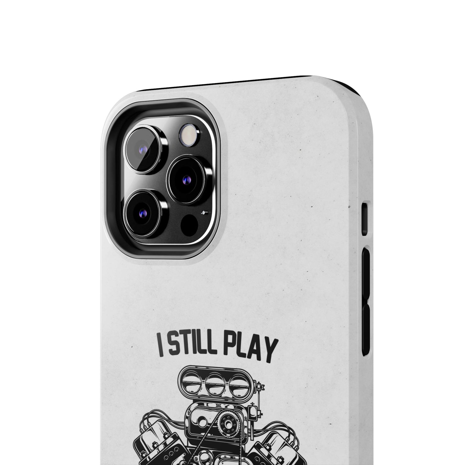 I Still Play with Blocks Engine Swap Tough Phone Case | Car Mechanic Gift