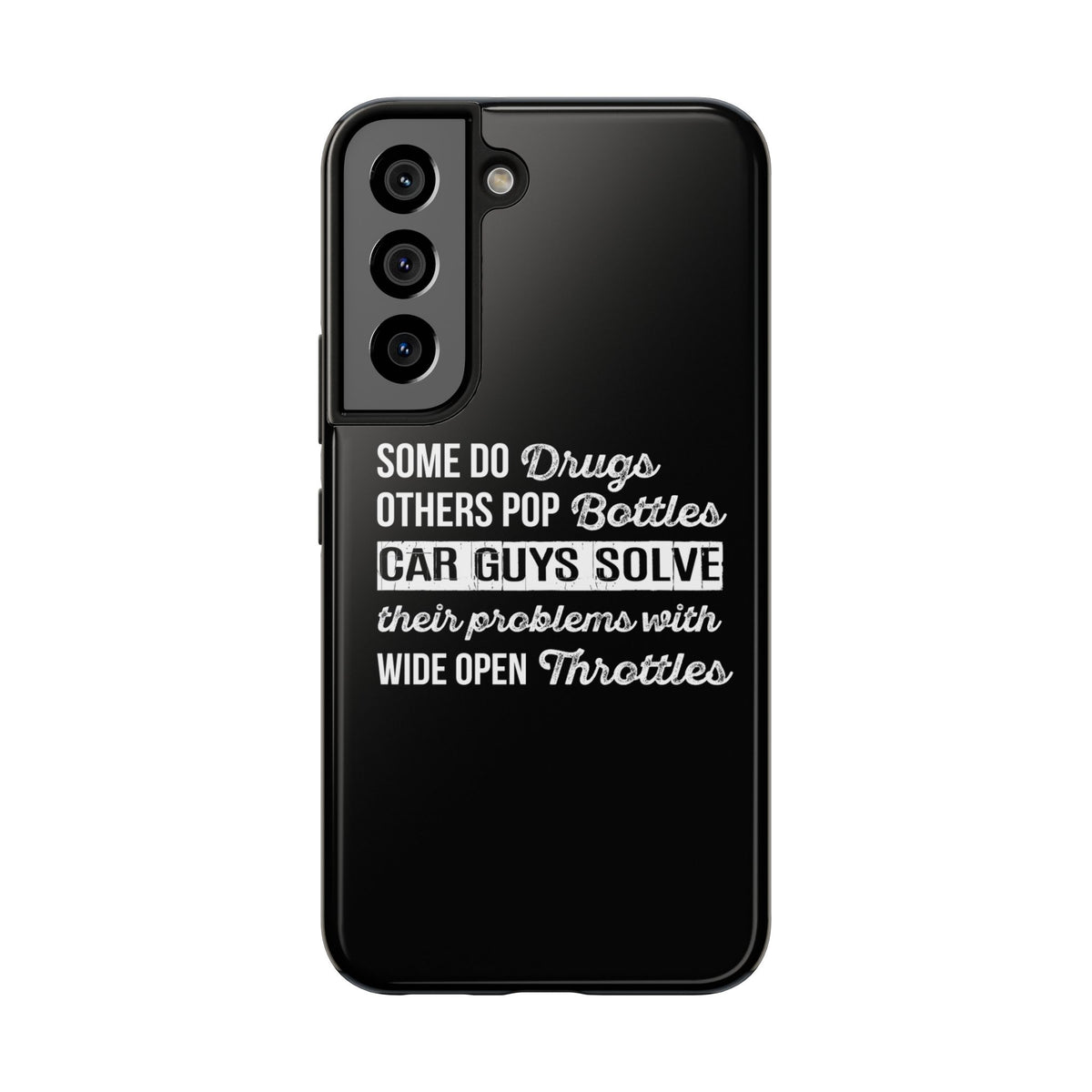 Car Guys Problems Funny Tough Car Phone Case | Car Enthusiast Gift