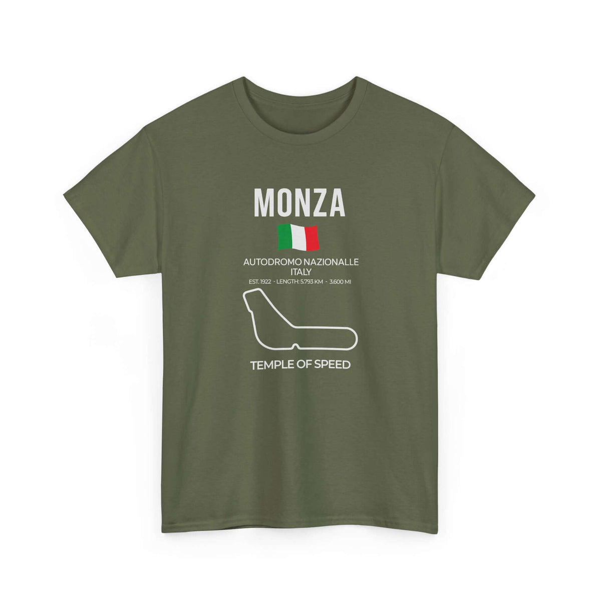 Monza Race Track T-Shirt | Autodromo Nazionale Italy Motorsport Tee