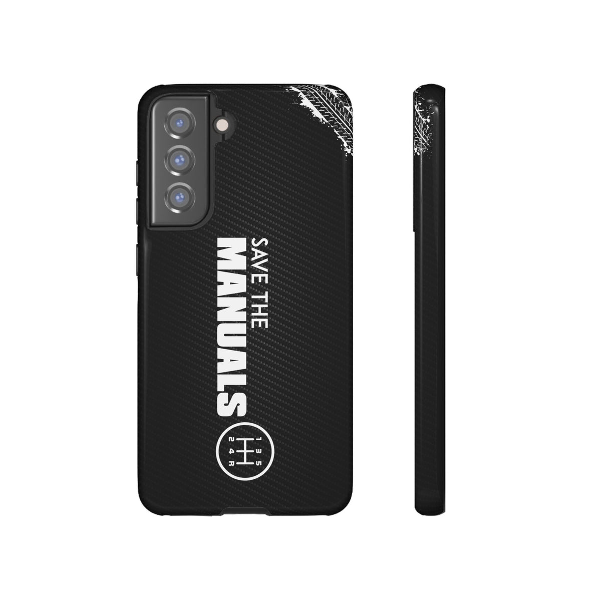 Save The Manuals Tough Phone Case | Manual Transmission Car Guy Gift
