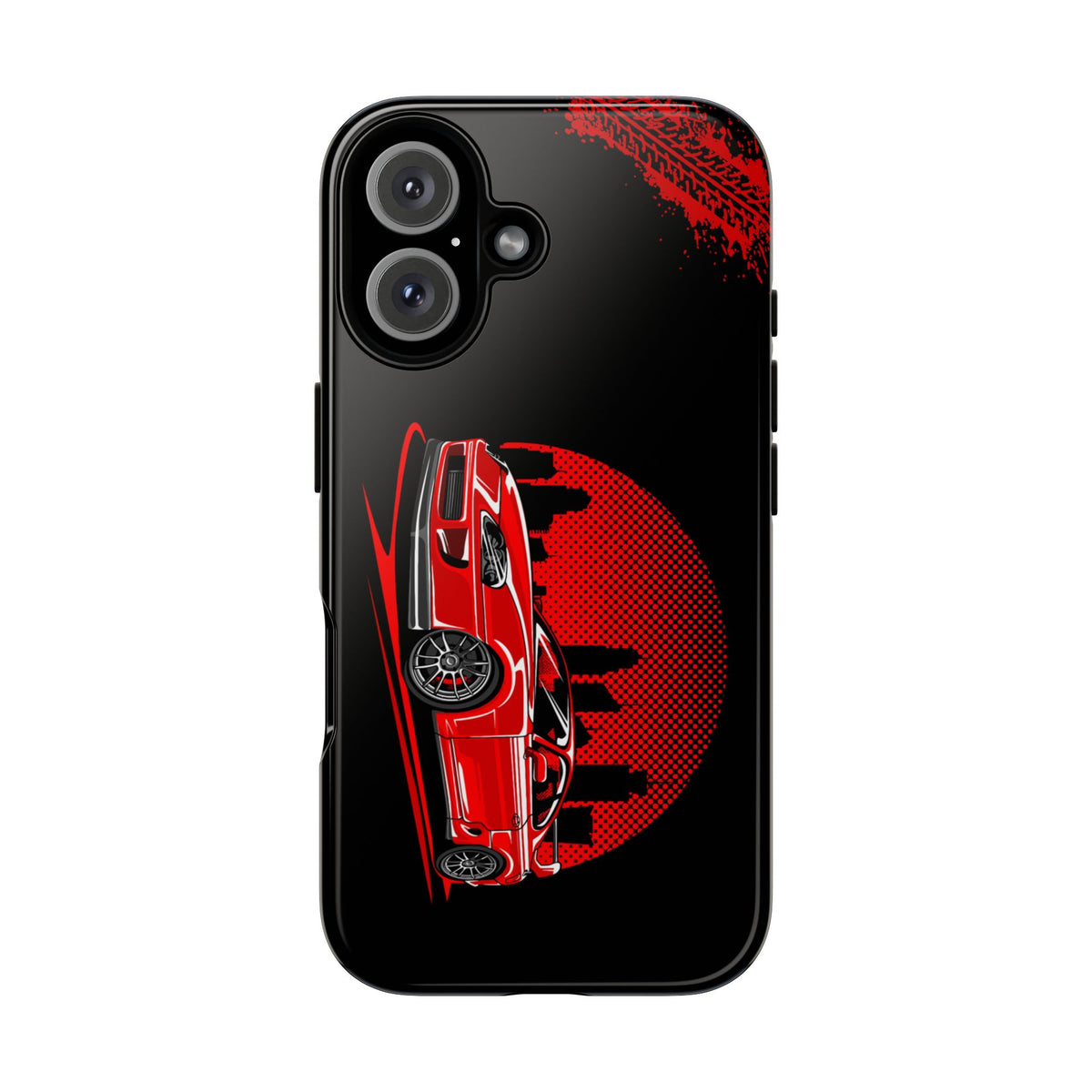 MKIV A80 Supra 2JZ Red City Tough Phone Case | JDM Car Guy Gift