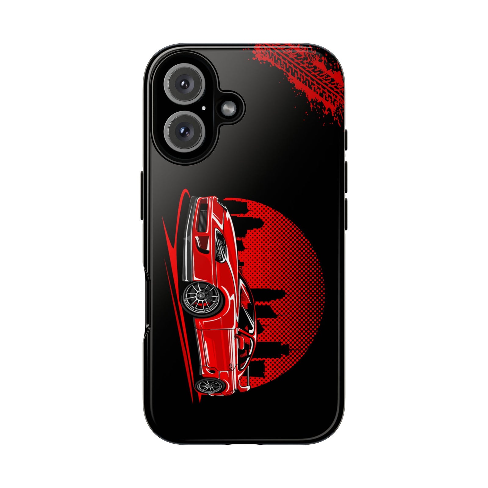 MKIV A80 Supra 2JZ Red City Tough Phone Case | JDM Car Guy Gift