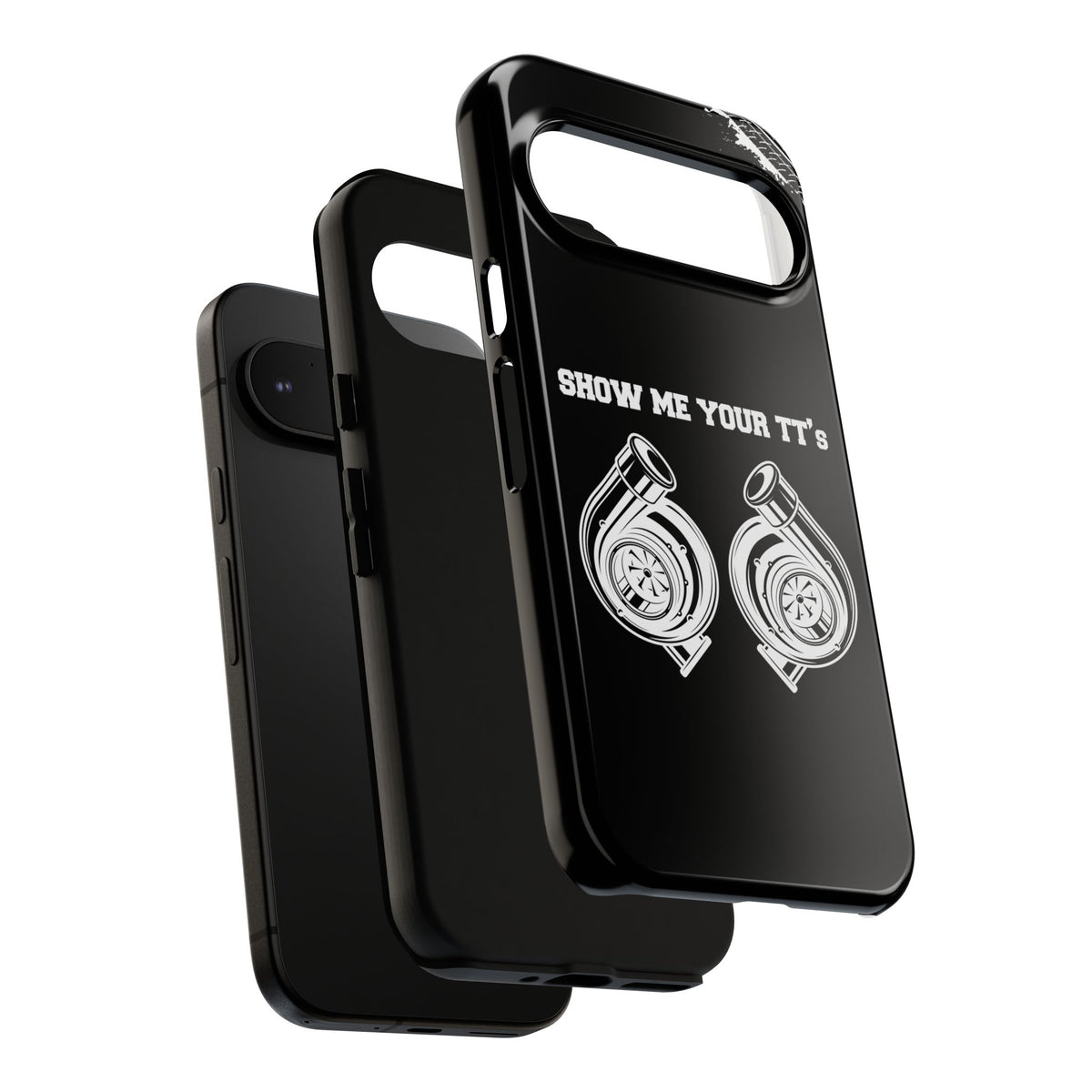 Show Me Your TTs Twin Turbo Tough Phone Case | Funny Car Guy Gift
