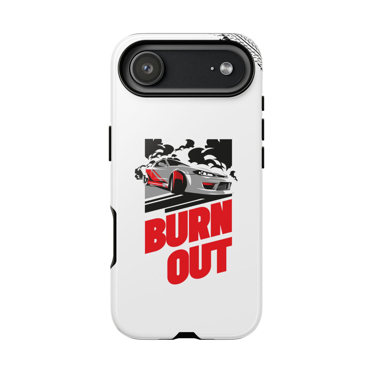 JDM Burnout Tough Car Phone Case - iPhone 17 Air, glossy, front view