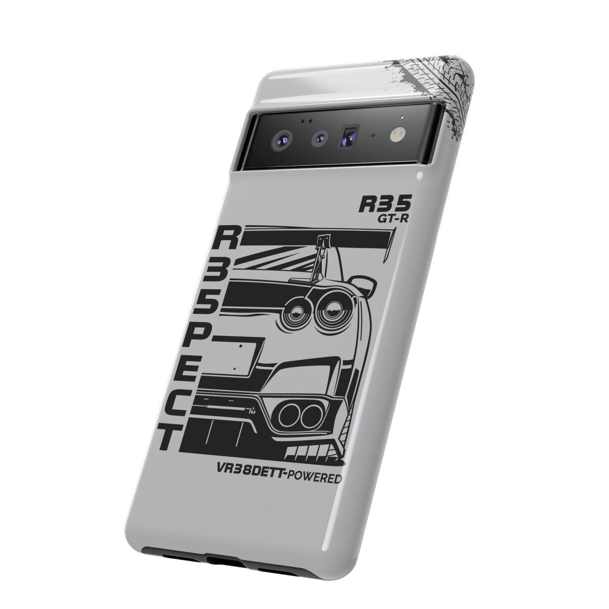 JDM Front View Tough Phone Case - iPhone 13 Mini, glossy, lifestyle photo