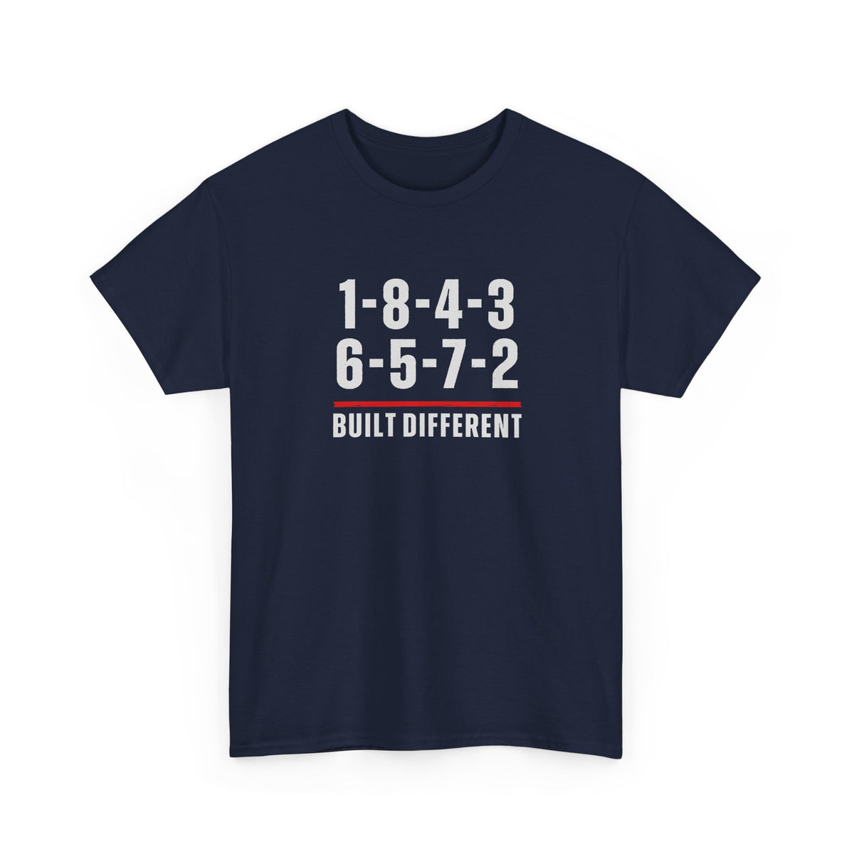 Built Different V8 Firing Order Graphic T-Shirt