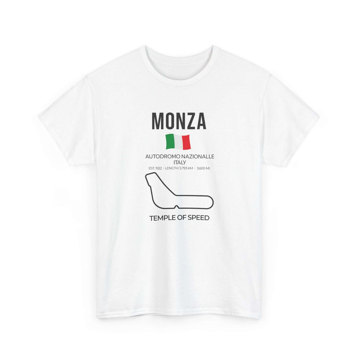 Monza Race Track T-Shirt | Autodromo Nazionale Italy Motorsport Tee
