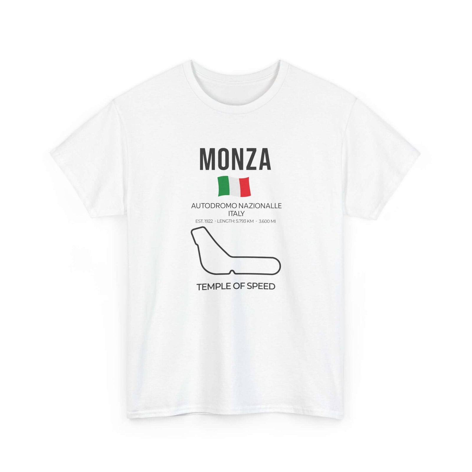 Monza Race Track T-Shirt | Autodromo Nazionale Italy Motorsport Tee