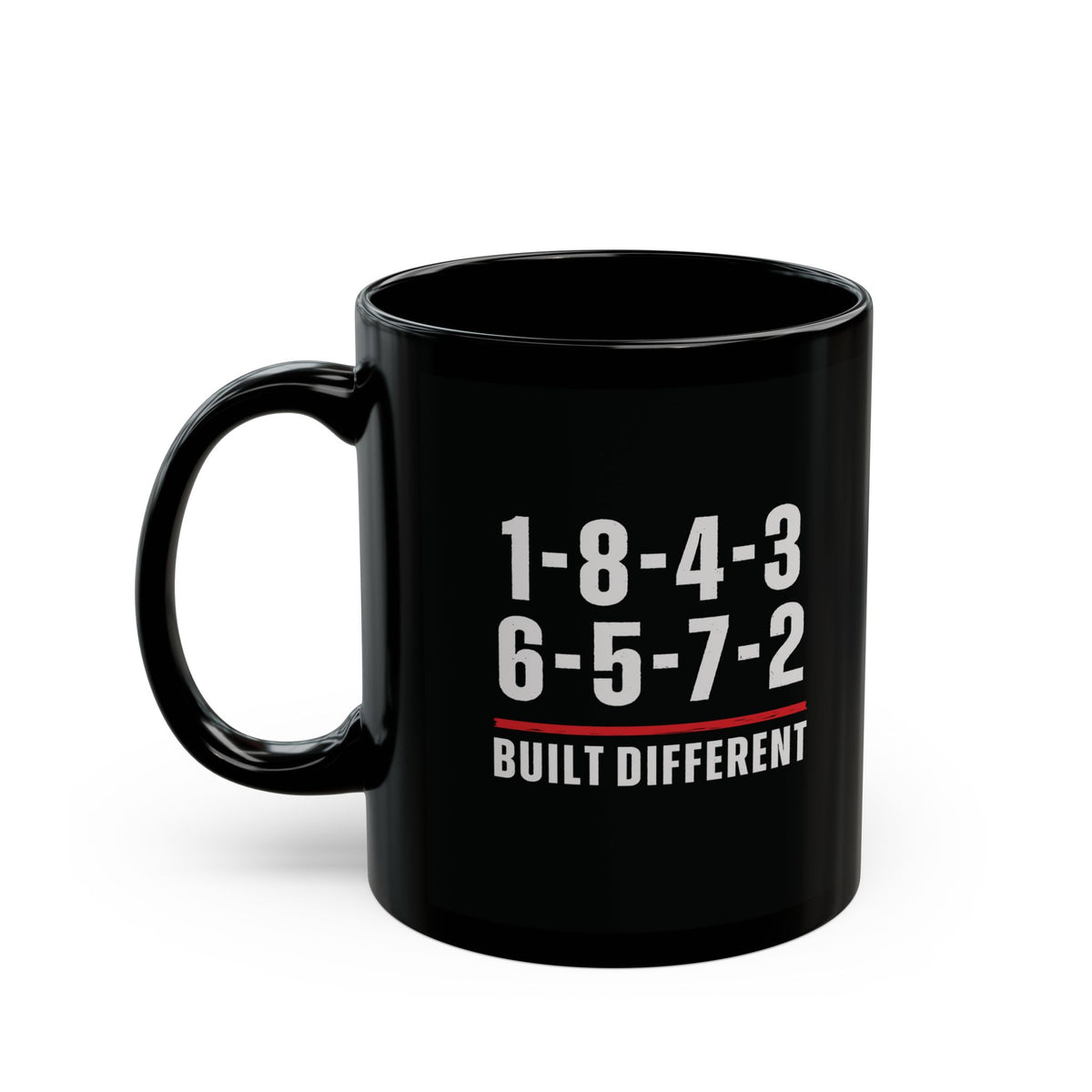 Built Different V8 Firing Order Mug funny mug - automotive enthusiast gift