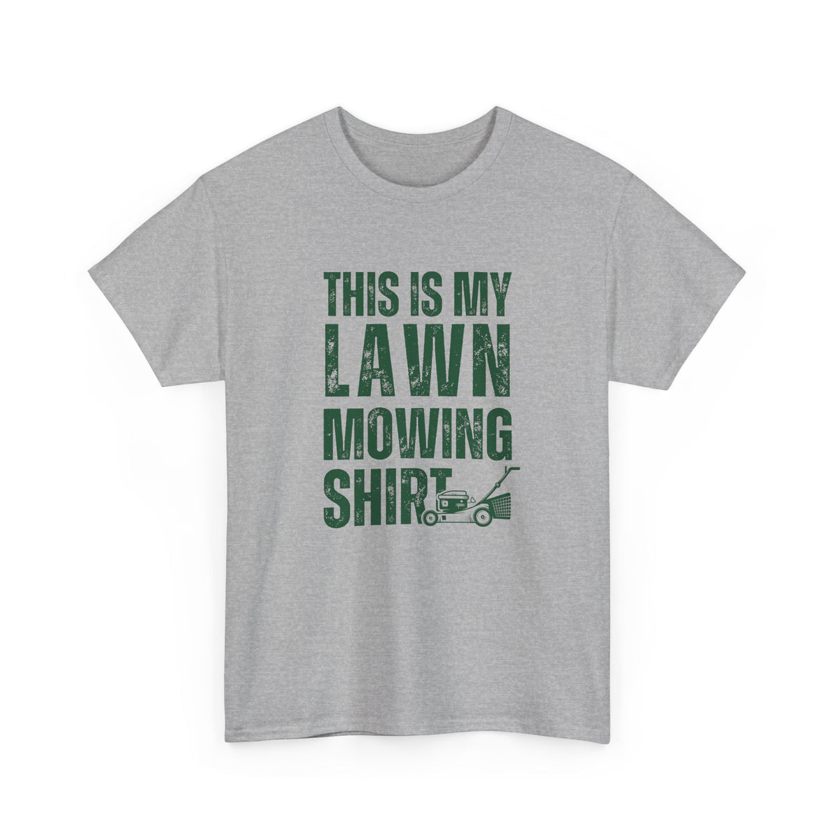 This Is My Lawn Mowing Shirt | Funny Yard Work Tee