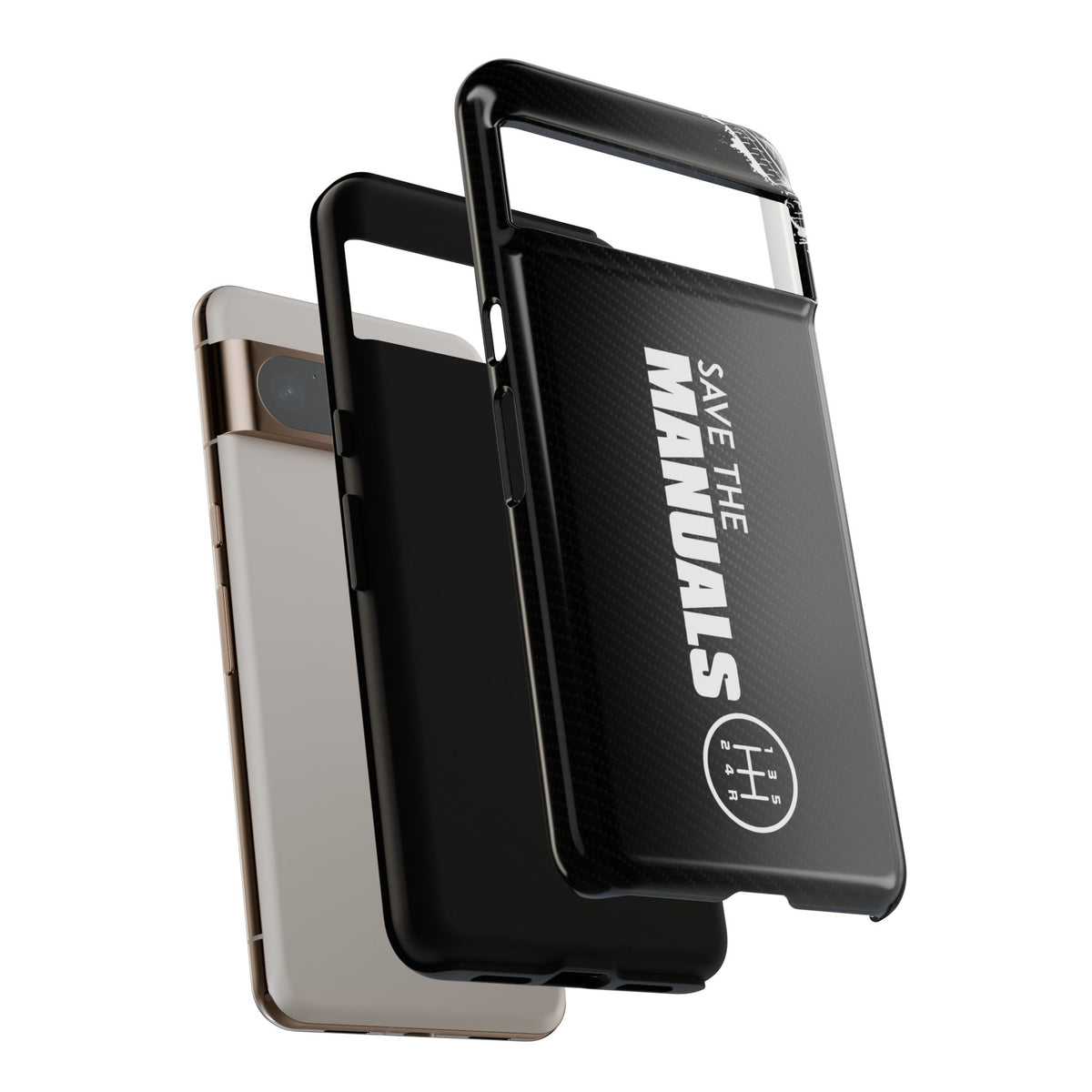 Save The Manuals Tough Phone Case | Manual Transmission Car Guy Gift
