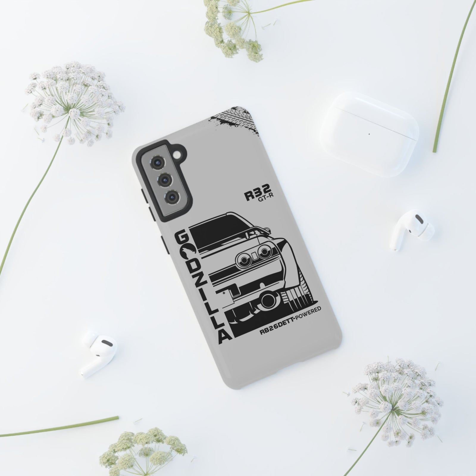 R32 Skyline GTR BNR32 Godzilla Tough Phone Case | JDM Car Gift