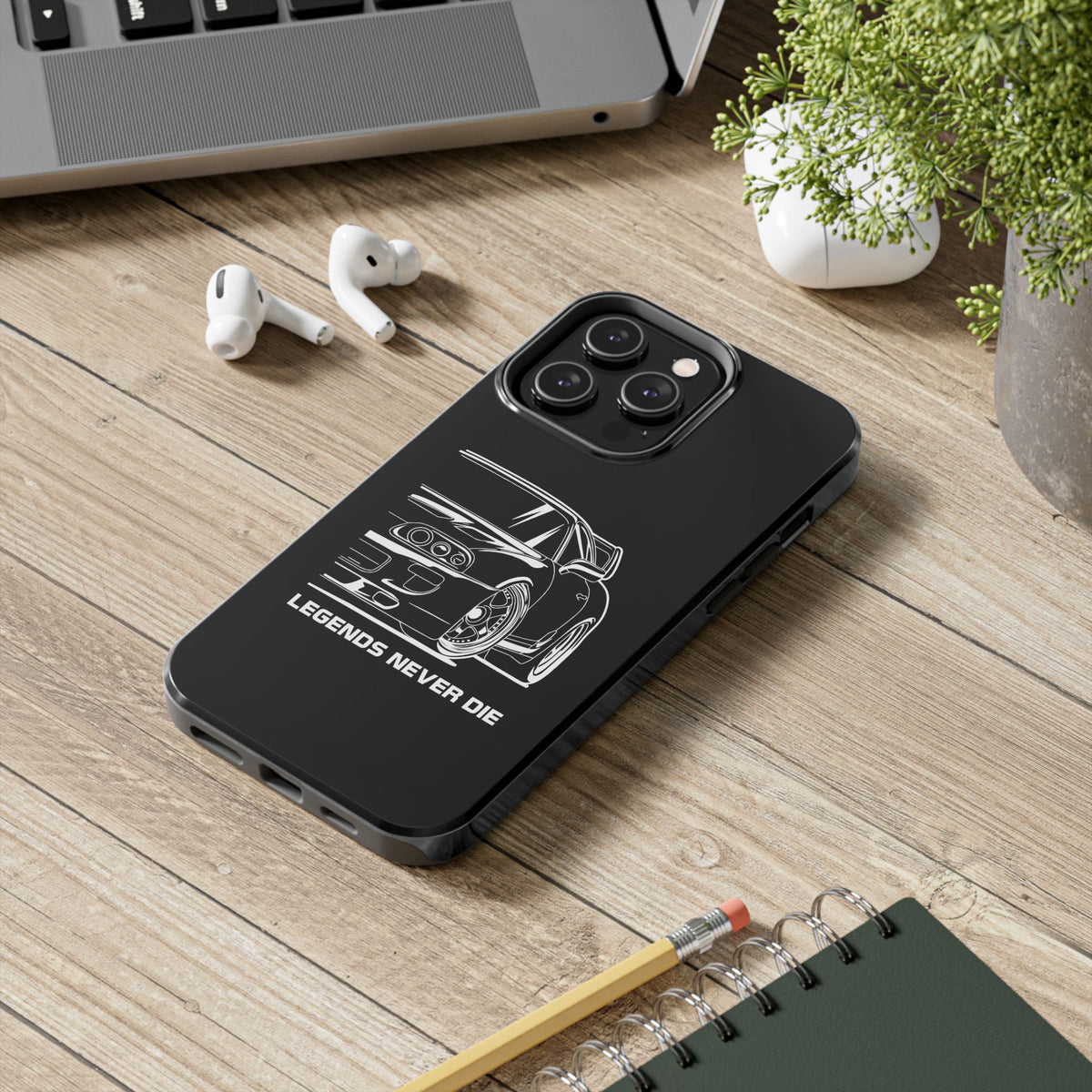 JDM Legends Never Die Phone Case | 90s JDM Car Enthusiast Gift
