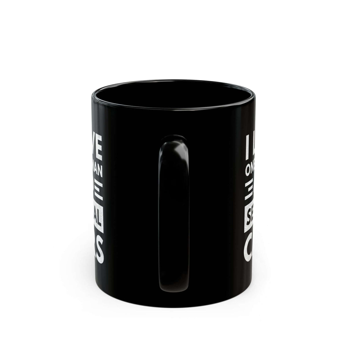 I Love One Woman and Several Cars Coffee Mug coffee mug gift - car guy present