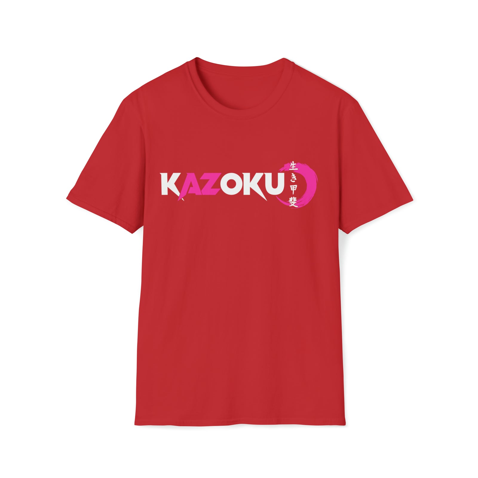 Kazoku Shirt Pink - Design 1