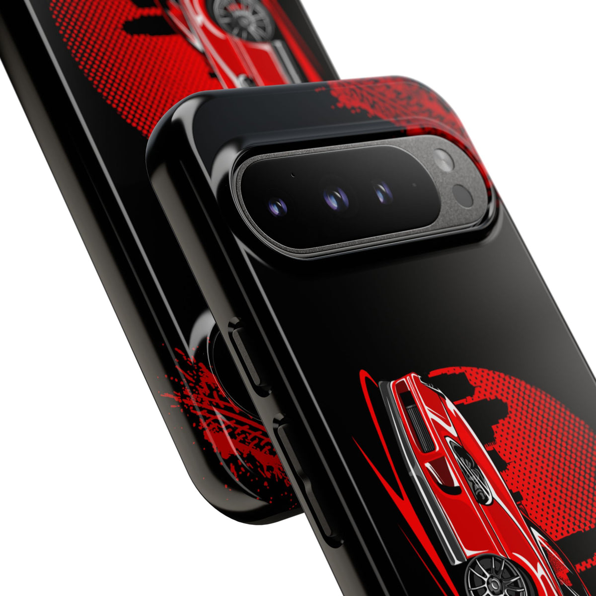 MKIV A80 Supra 2JZ Red City Tough Phone Case | JDM Car Guy Gift