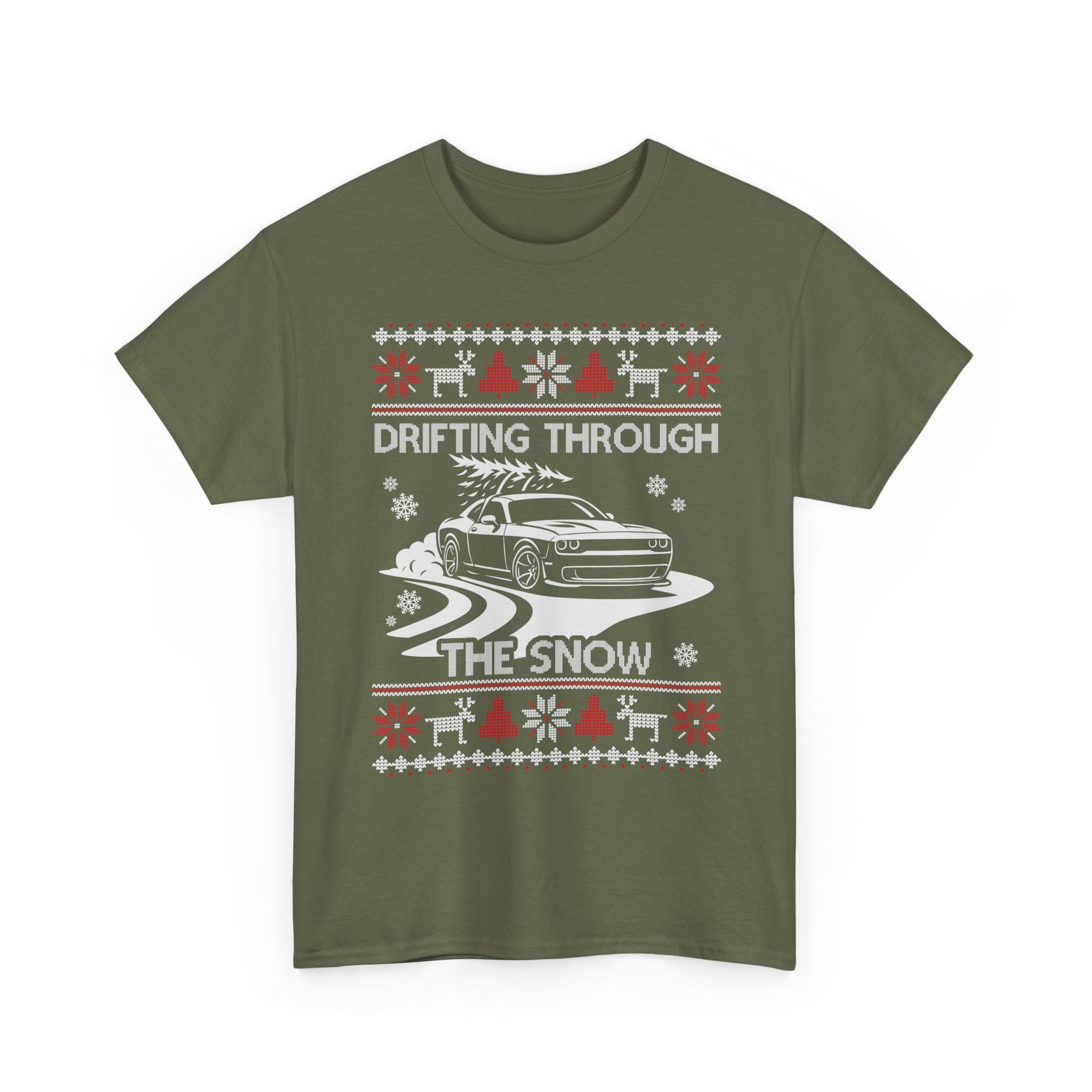 Custom Ugly Christmas Car T-Shirt