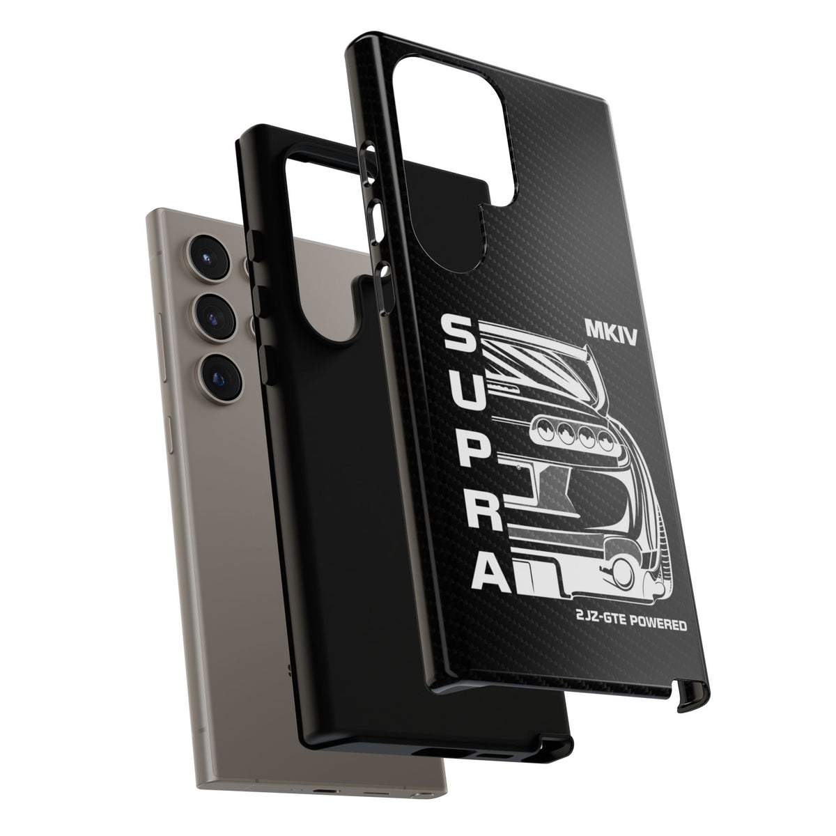 JDM Back View Tough Phone Case - Samsung Galaxy S24 Ultra, glossy, dual-layer protection