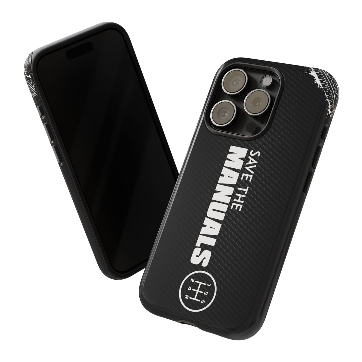 Save The Manuals Tough Phone Case | Manual Transmission Car Guy Gift