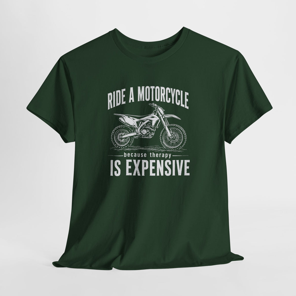 Dirt bike t-shirt back view