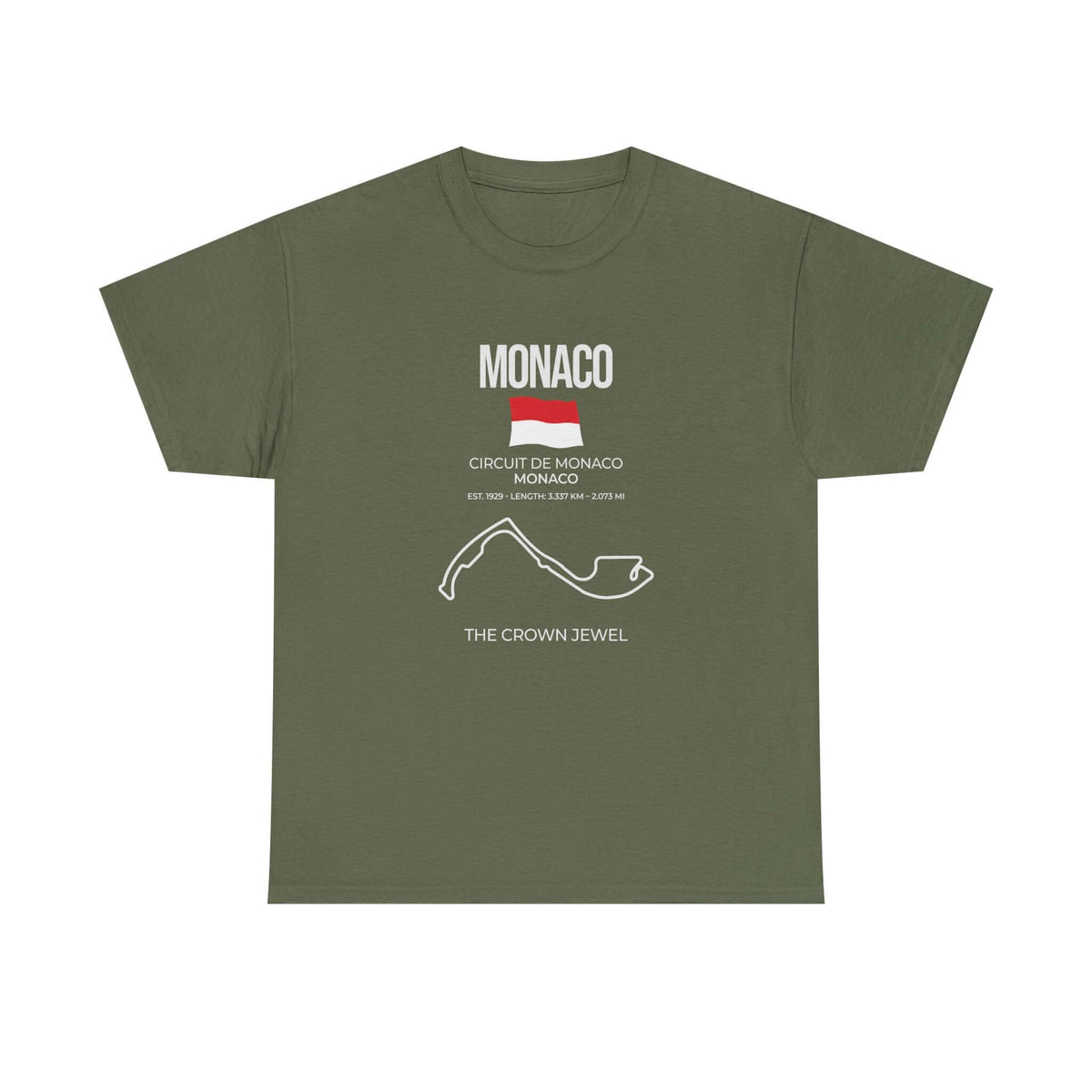 Monaco Race Track T-Shirt t-shirt design - car lover gift
