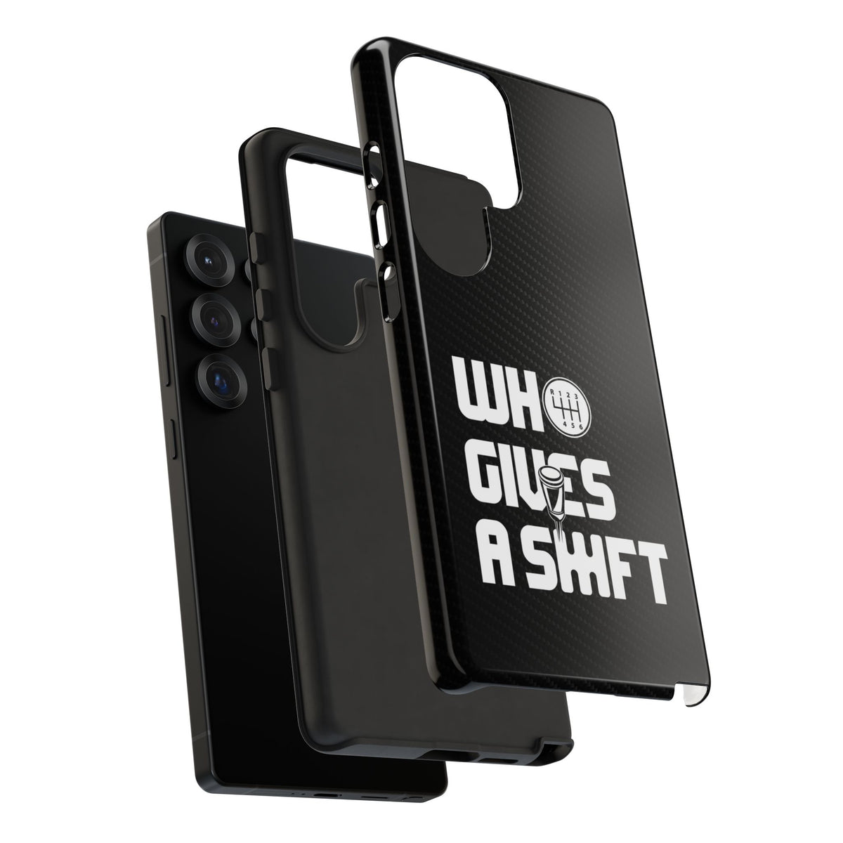 Who Gives a Shift Car Tough Phone Case | Funny Car Guy Gift
