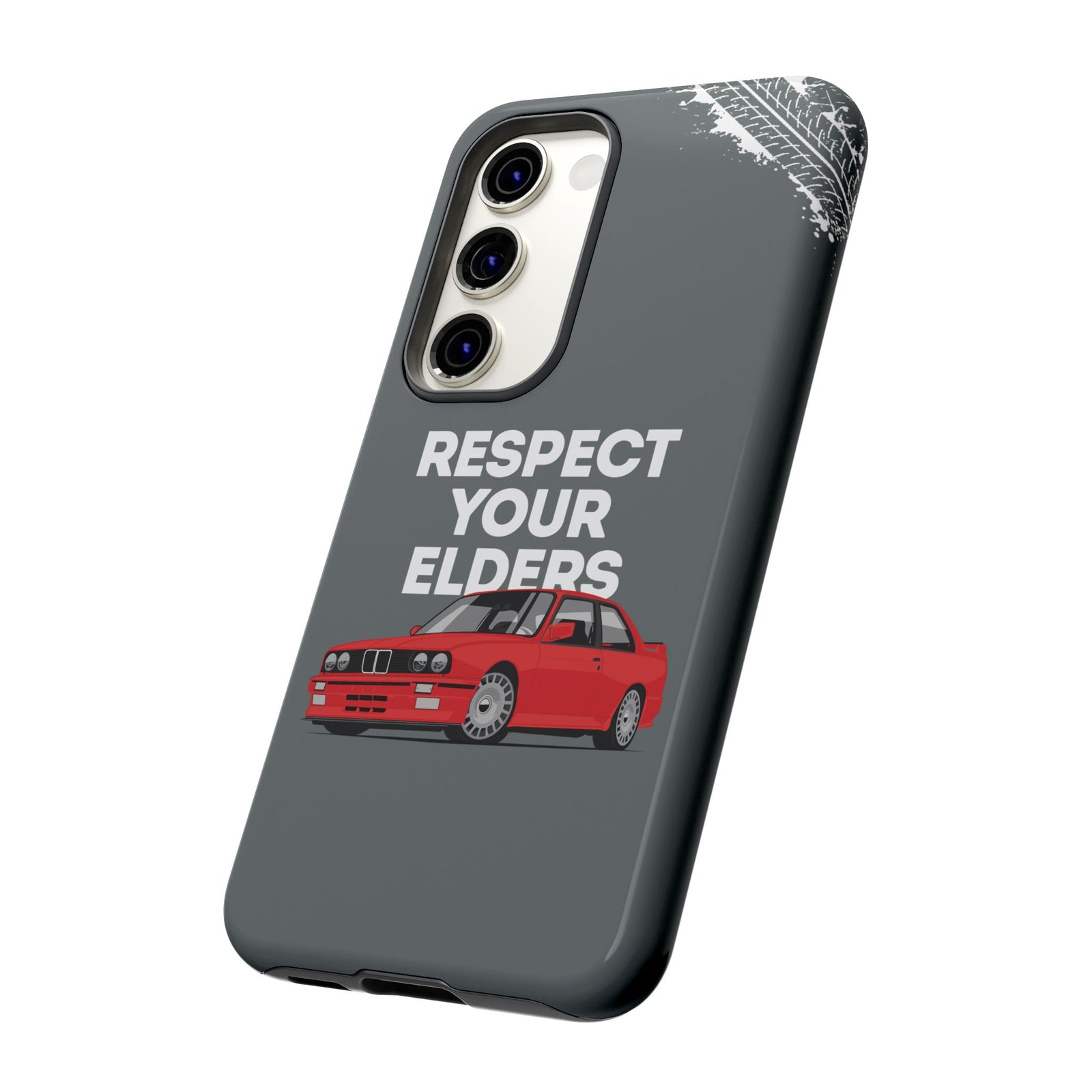 E30 M3 Respect Your Elders Tough Phone Case | Classic Car Guy Gift
