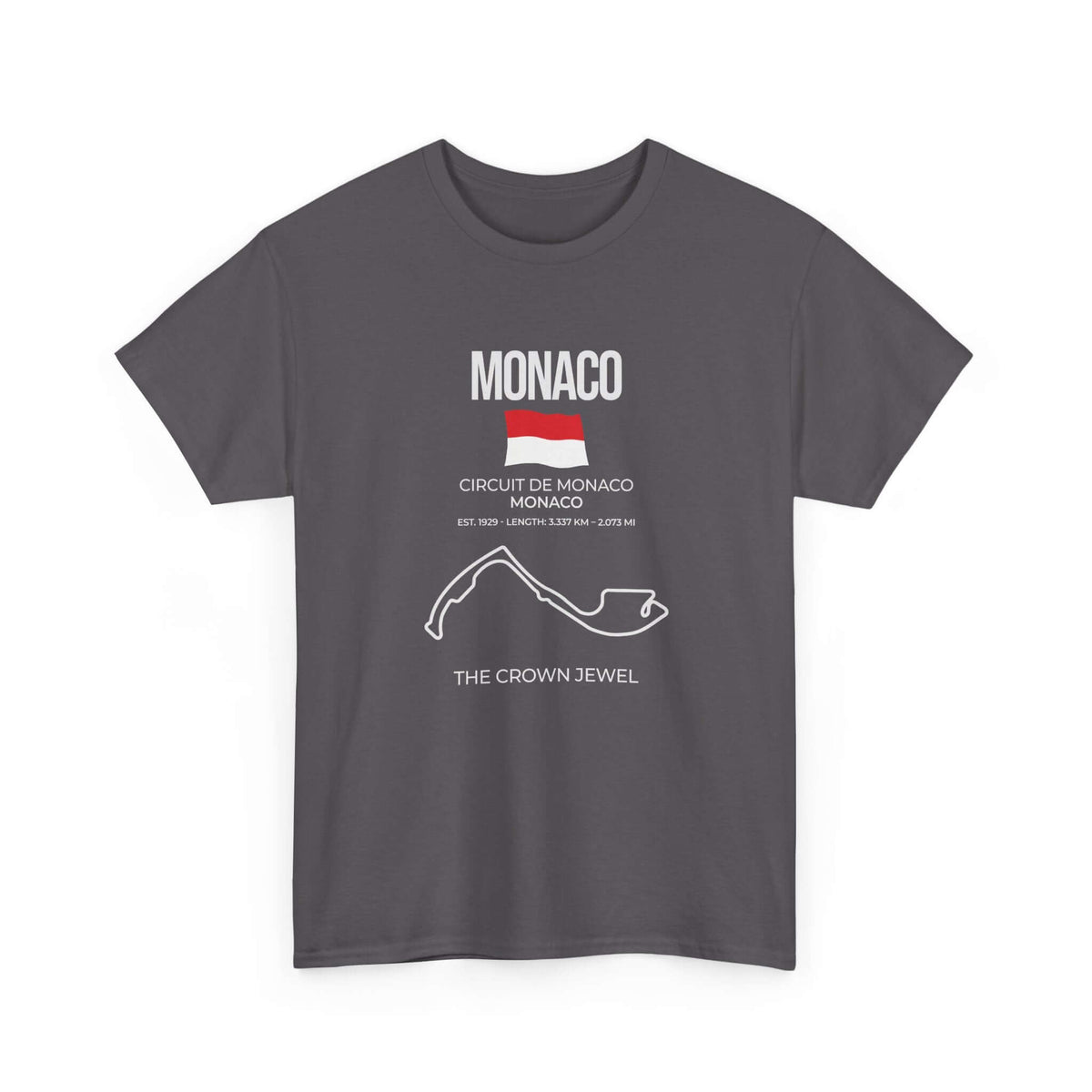 Monaco Race Track T-Shirt | Circuit de Monaco Grand Prix Motorsport Tee