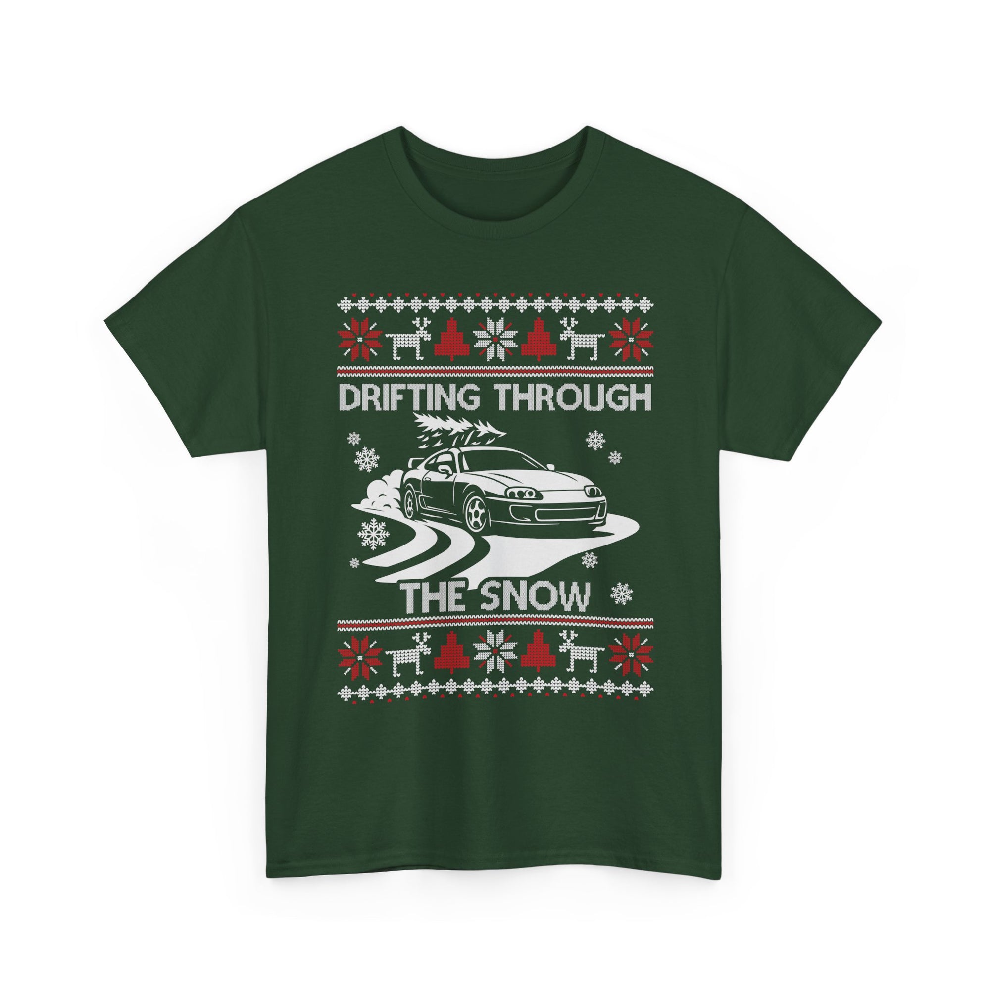 Christmas Drift Car T-Shirt