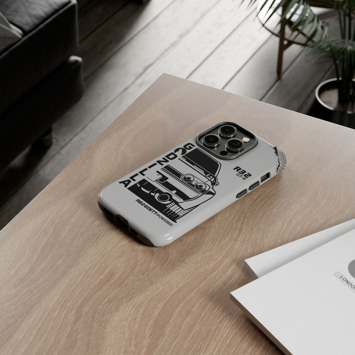 R32 Skyline GTR BNR32 Godzilla Tough Phone Case | JDM Car Gift